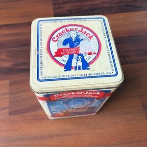 Cracker Jack 100th Anniversary Commemorative‎ Canister Tin 1993 Limited Edition
